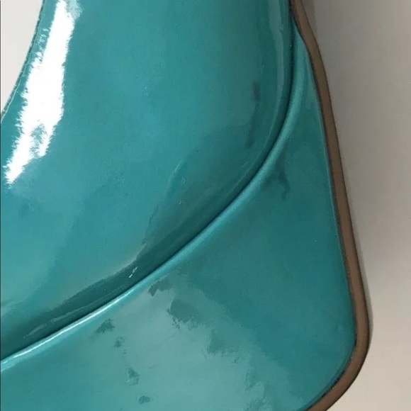 Aldo Platform Stiletto Heels Turquoise Size 8.5 - Picture 7 of 7